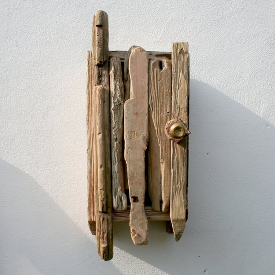 DRIFTWOOD CUPBOARD/CABINET,wall mounted, drift wood