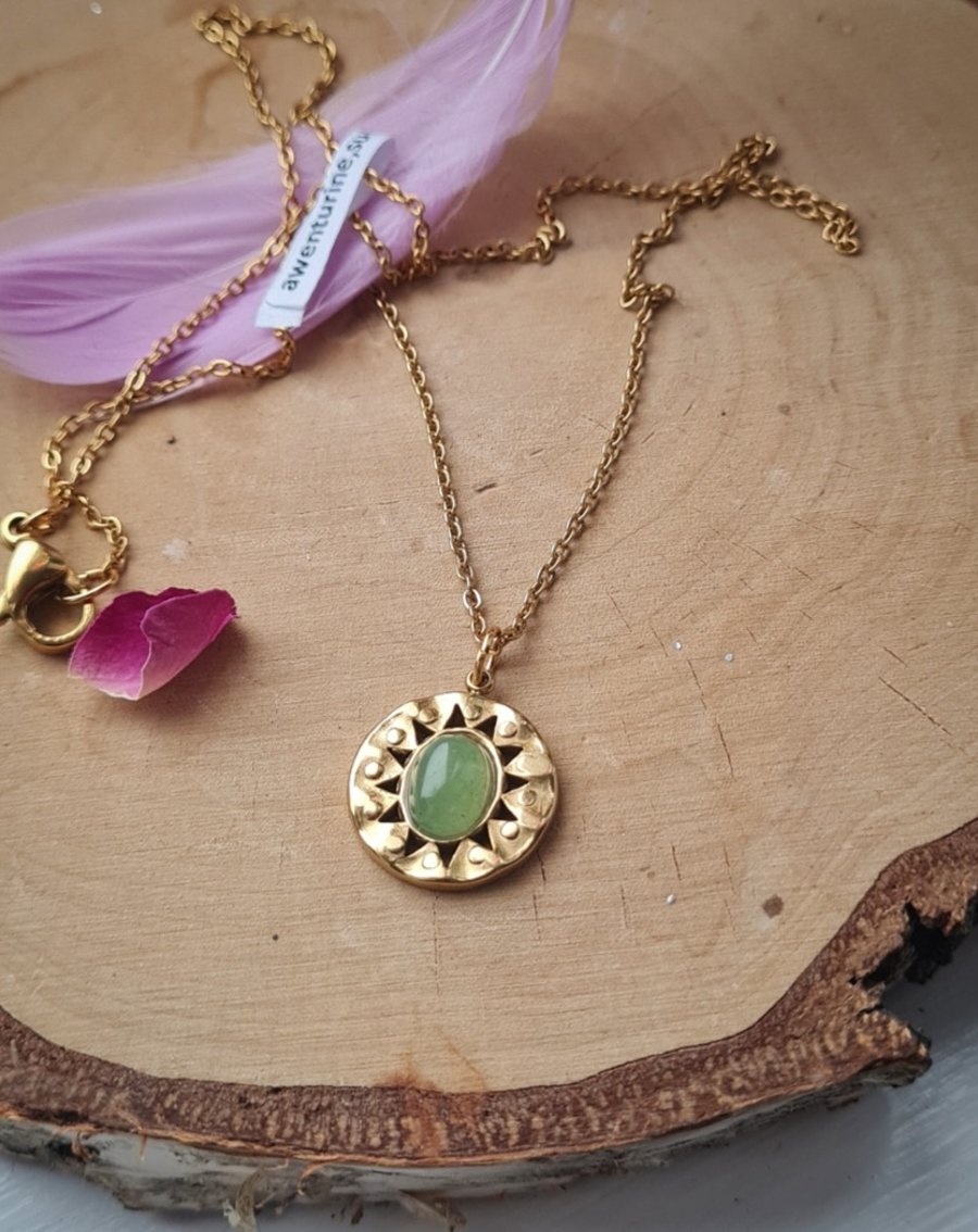 Green Aventurine necklace 