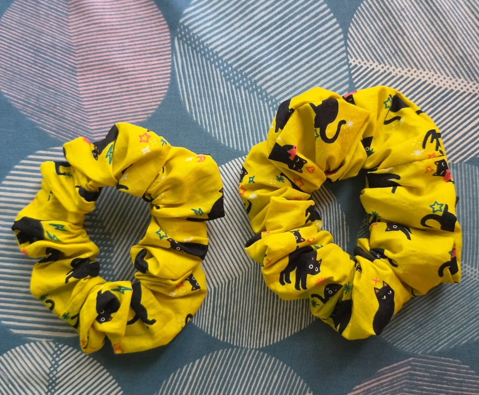 Large Halloween Scrunchie