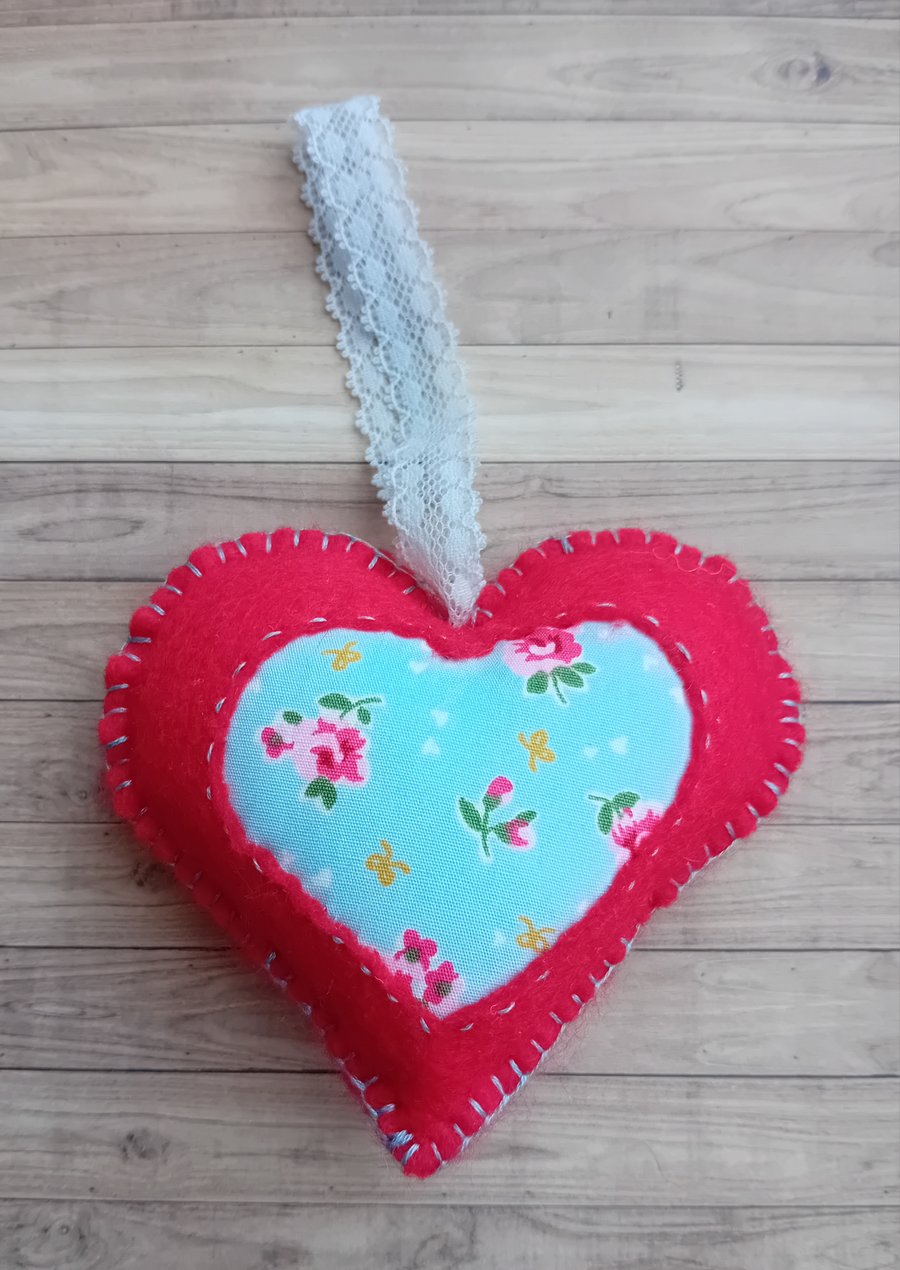 Red Heart Decoration