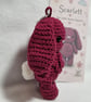 Bunny PDF Pattern - Crochet Bag Charm - Image 4