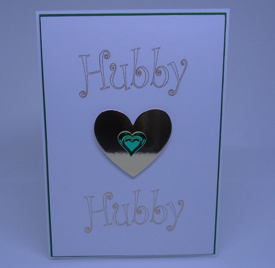 LGBT Birthday card Hubby to Hubby.