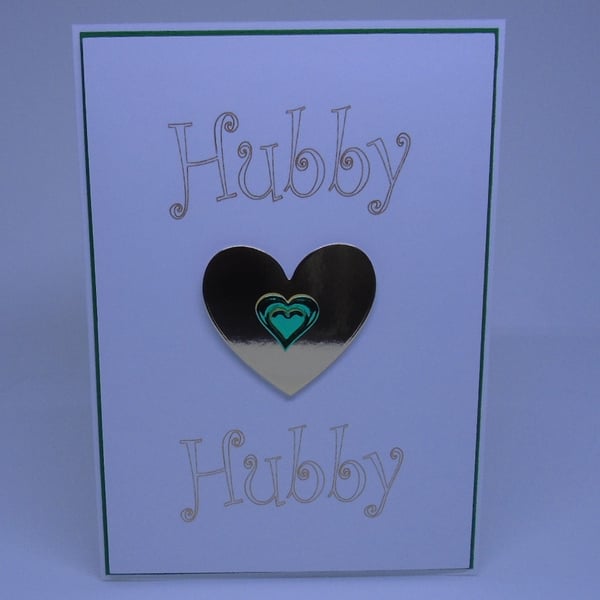 LGBT Birthday card Hubby to Hubby.