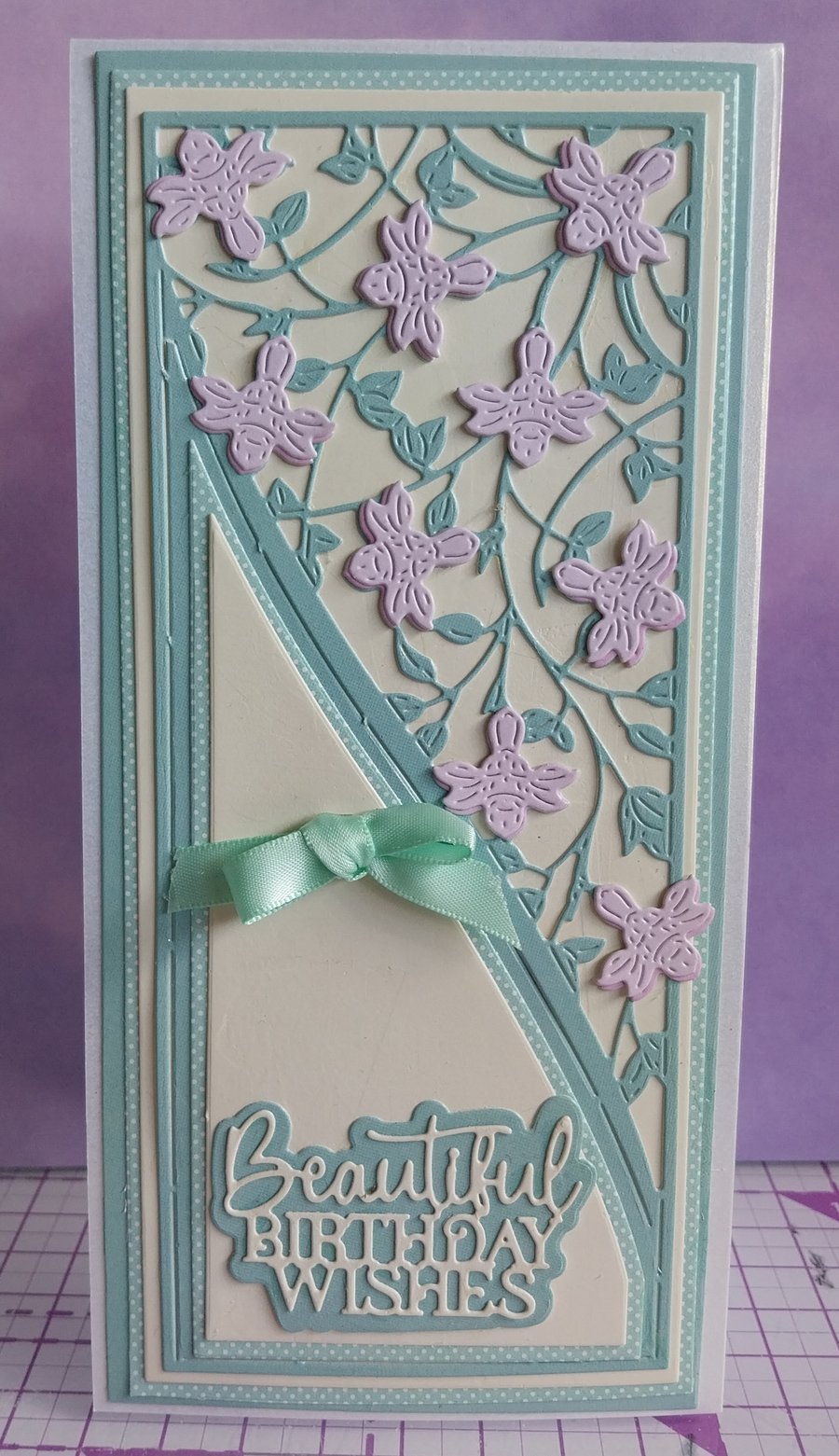 Floral DL Handmade Card