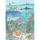 Having a Whale of a Time Birthday Card