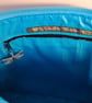 Handbag,Turquoise dragonflies on black - Image 7