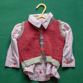 Boy's 2yr Shirt & Waistcoat outfit Seconds Sumday