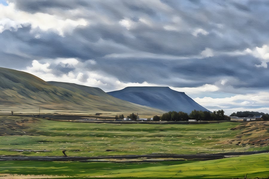 Yorkshire Dales Greeting Card A5 Crag & Countryside 