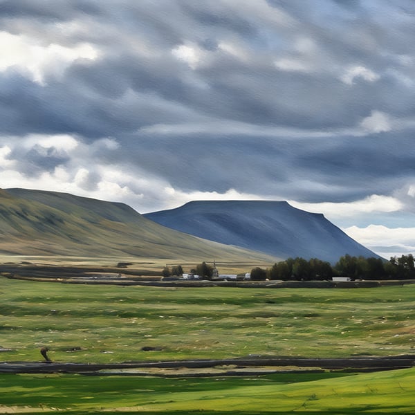 Yorkshire Dales Greeting Card A5 Crag & Countryside 