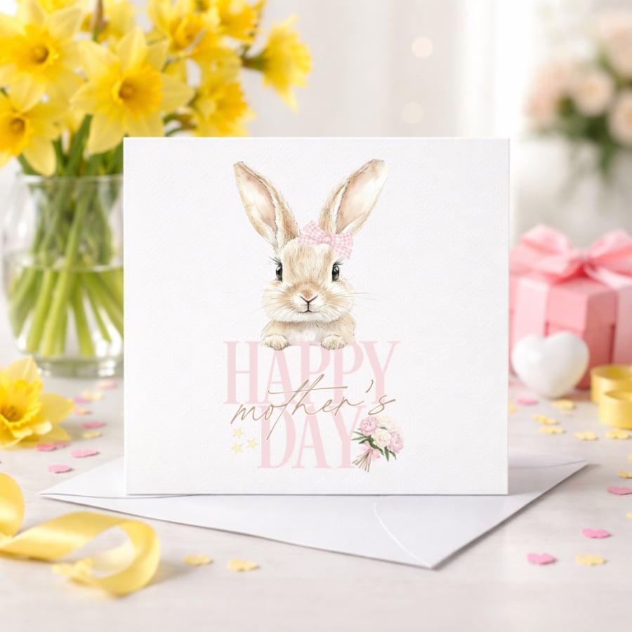 Happy Mother’s Day Bunny Card