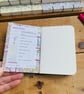 A7 Pocket Sketchbook with Recycled Map Covers and Mixed-Media Pages. Nottingham. - Image 2