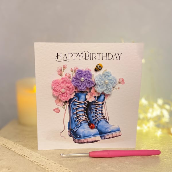 Happy Birthday Card for Her, Mum, Friend 