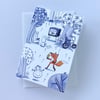 Fox in the Woods card by Jo Brown
