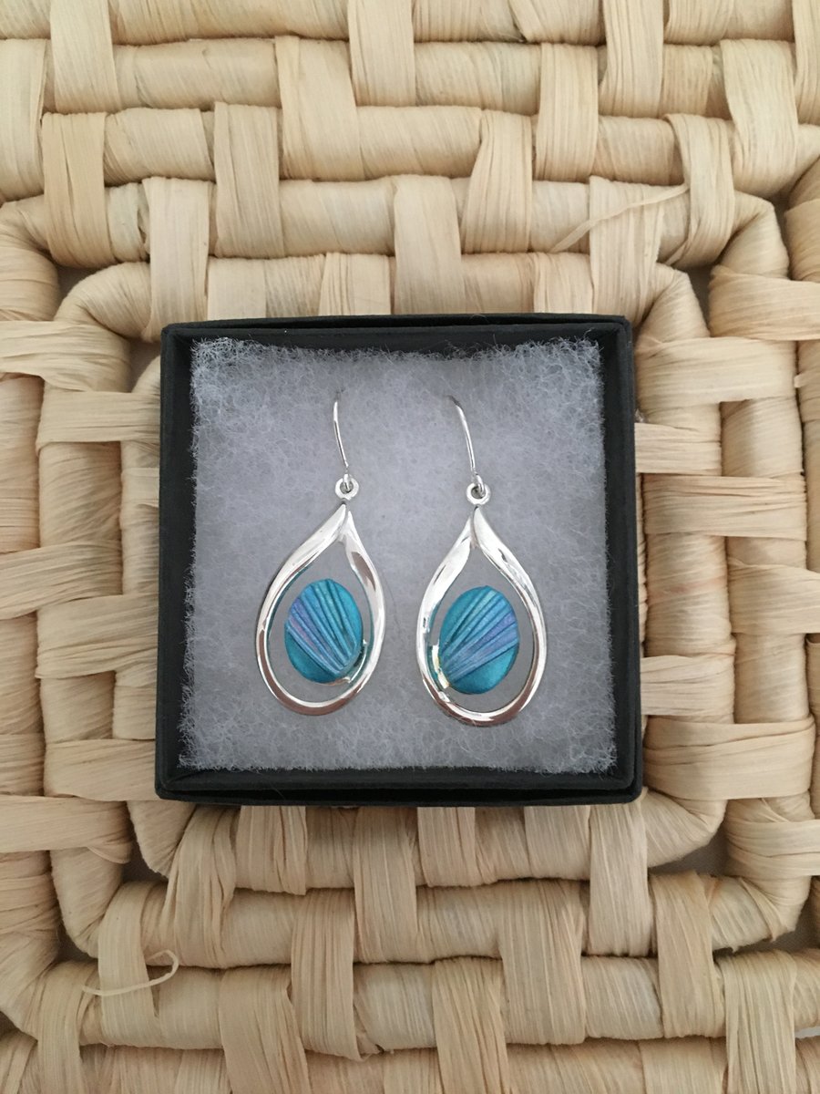 Azure Teardrop Earrings