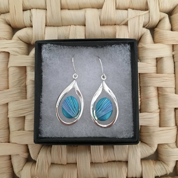 Azure Teardrop Earrings