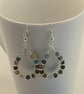 Facetted agate loop earrings - Image 4