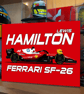 Lewis Hamilton 2026 SF26 F1 Metal Sign F1 Gift
