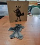 Long Legged Larry. 5x5 inch card with envelope. - Image 1