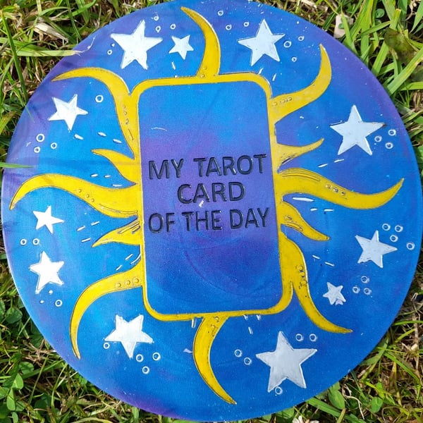 Tarot Card Holder or Plate. A Perfect Gift  for Tarot Readers.
