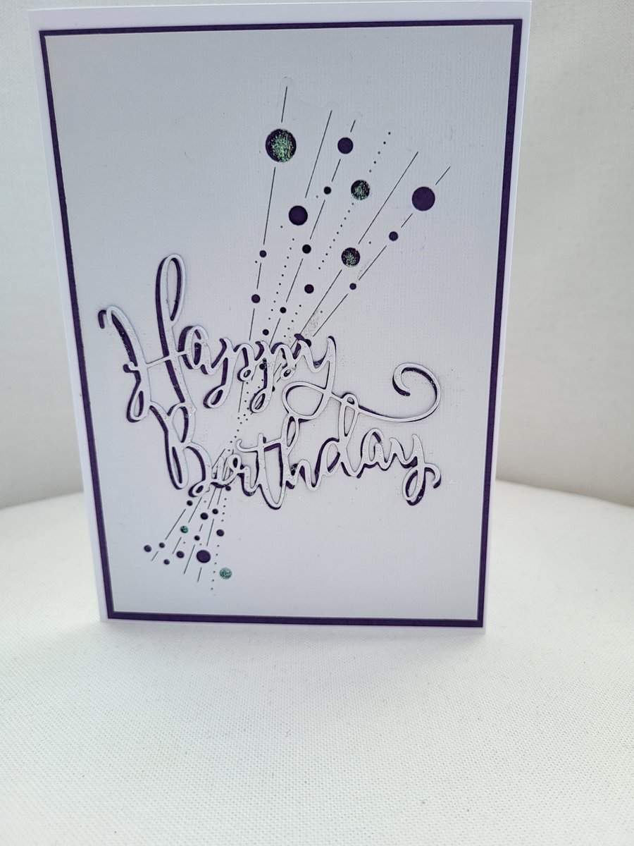 Handmade birthday card, celebration card, happy birthday card