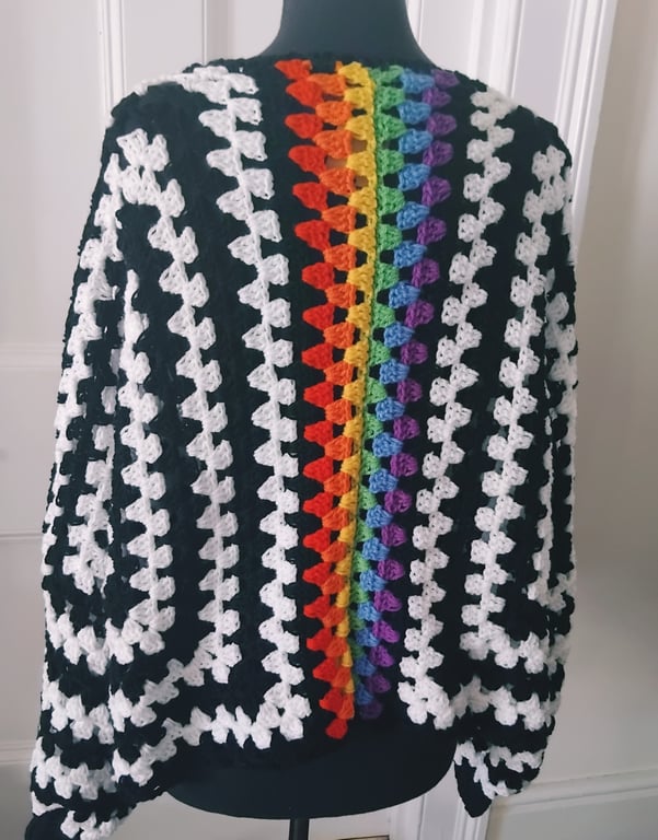 Secret Rainbow Cardigan 