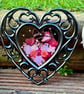 Handmade Heart Wall Frame Gothic Home Decor Floral Emo Punk 
