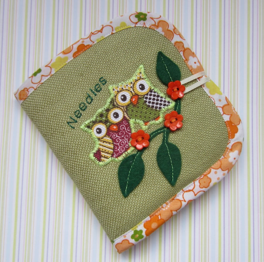 Owl Needle Case
