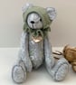Hand sewn teddy bear, one of a kind collectable elf artist bear by Bearlescent  - Image 7