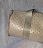 Silver glitter quilted style barrel bag - Image 6