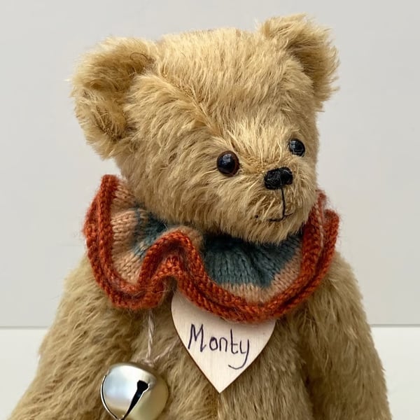 Teddy bears, traditional mohair artisan bear, one of a kind collectable bear 