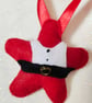 Santa star decoration  - Image 1