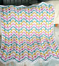 Bright crochet ripple blanket, boy or girl - Image 3