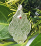 Silver and enamel seahorse pendant  - Image 3