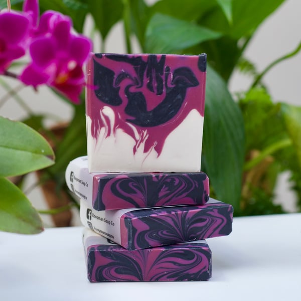 T.L.C. Tea Tree, Lavender and Charcoal Handmade Soap