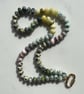 On Safari Hand Knotted Beaded Gemstone Necklace - Image 4