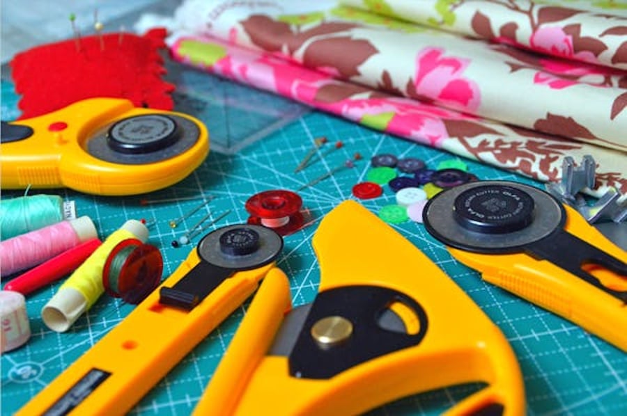 GROUP BOOKING FOR 4 - Sew a Tote Bag workshop