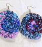 Purple Boho Earrings - Image 2