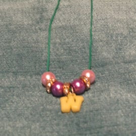 Children's 'W' Initial Necklace