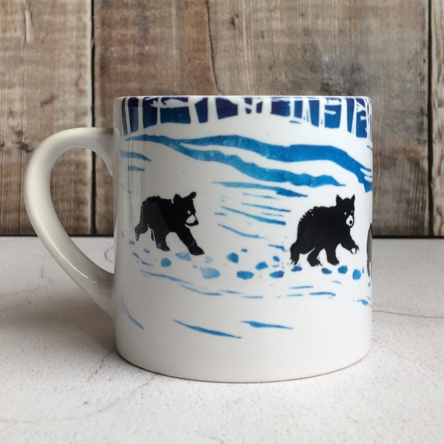 Bear Family Mug (small) 