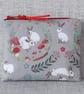 Small purse, coin purse, rabbits, mushrooms - Image 8