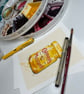 Watercolour Signed Art Print - Colmans Mustard Jar  - Image 3