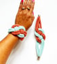 Chunky cotton rope bracelets for women perfect as Christmas gifts  - Image 5