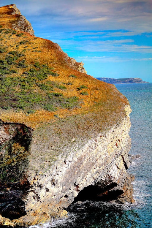 Picture Worbarrow Bay, Tyneham Dorset Print, Photo, Cliffs