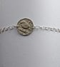 Wren Engraved Sterling Silver Coin Bracelet - Image 9