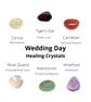 CRYSTALS FOR WEDDING Crystal Set, Healing Crystals, Crystals for Wedding Day, Ge