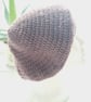 Winter Grape Beret Hat, Aran Yarn - Image 5