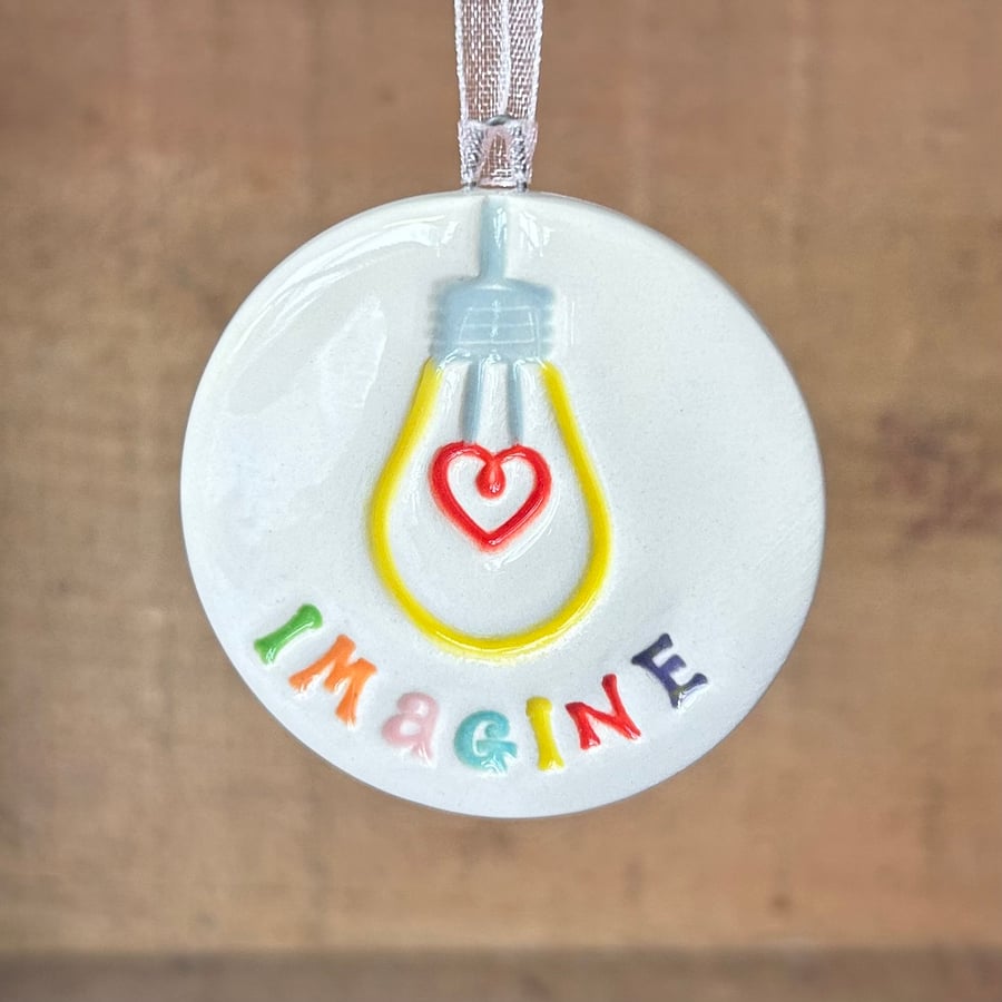 Imagine Small Ceramic decoration
