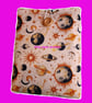 Planets Print on Cream Background, Book-Kindle Sleeve.