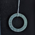 Damasteel Bluetongue Pendant