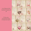 Love Blooms kit Scrapbooking, Ephemera, Journal, Digital Download